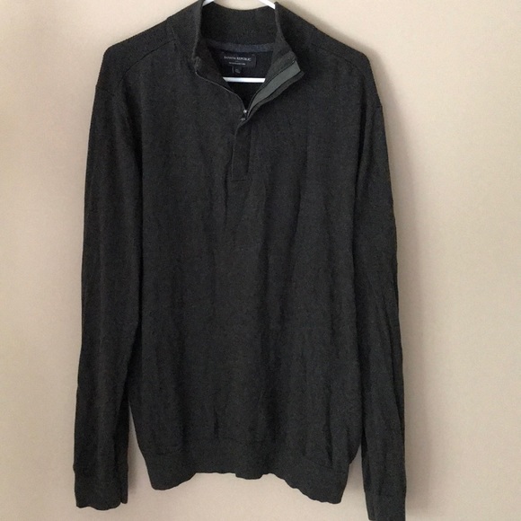 Banana Republic Other - Banana Republic zip neck premium lux yarn sweater